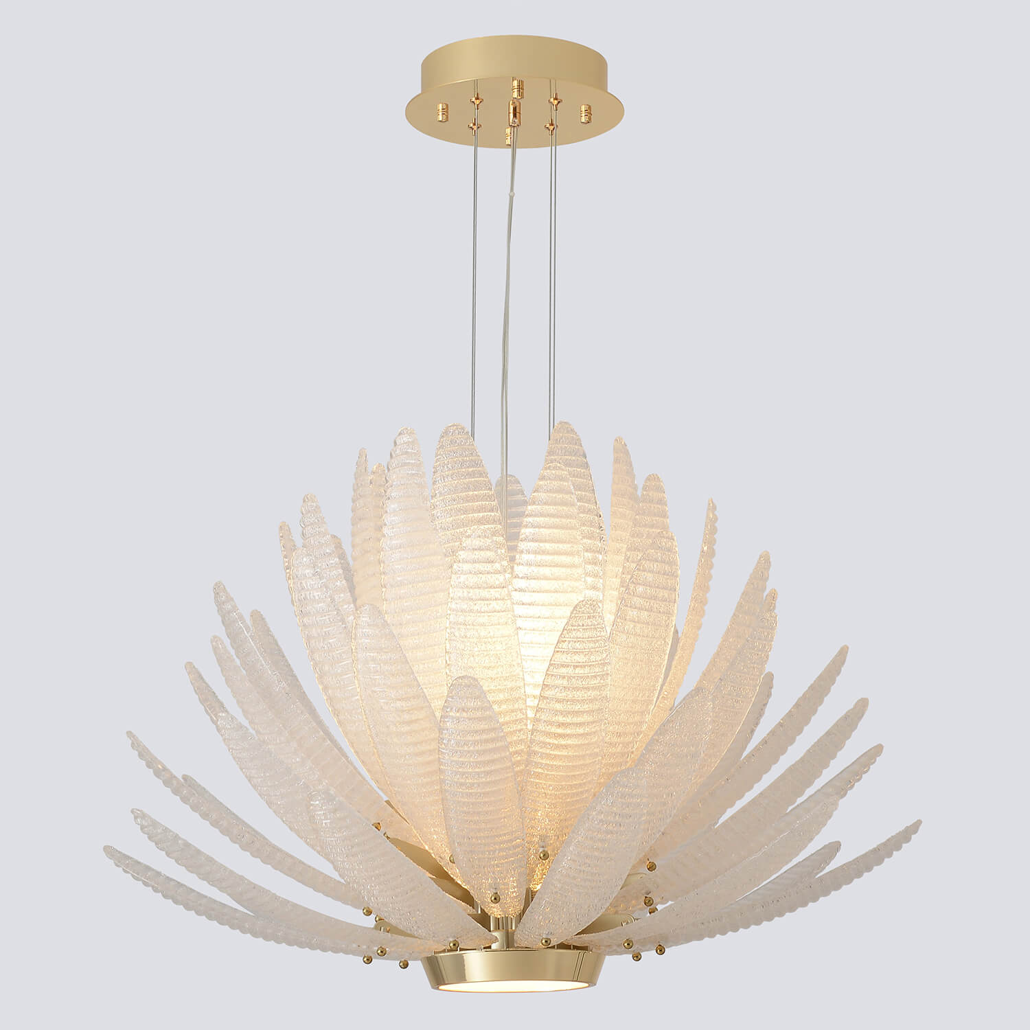 Люстра crystal lux artichoke sp8+1 gold